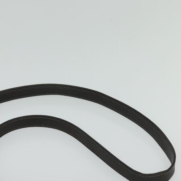 GUCCI GG Canvas Guccissima Bag Leather Dark Brown Gold - Picture 8 of 16